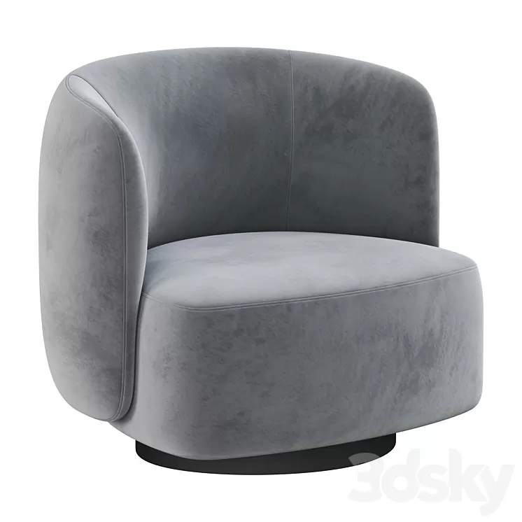 Taylor one seater armchair 3D Model