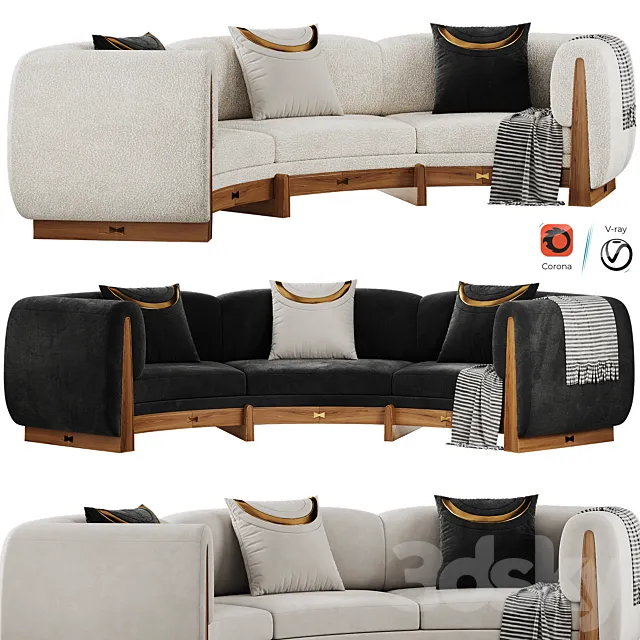 Taylor sofa 3D Model