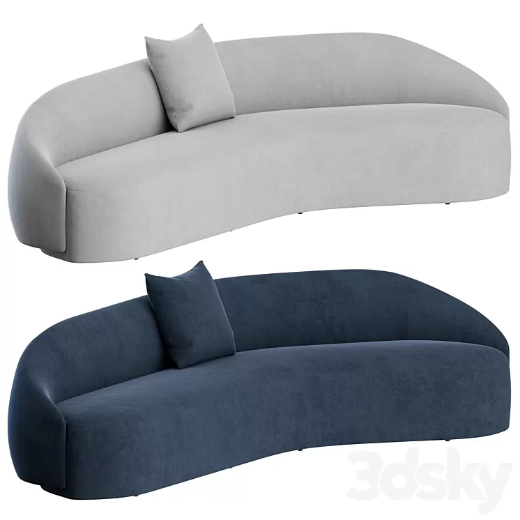 Taylor Sofa by Stellar Works 3D Model