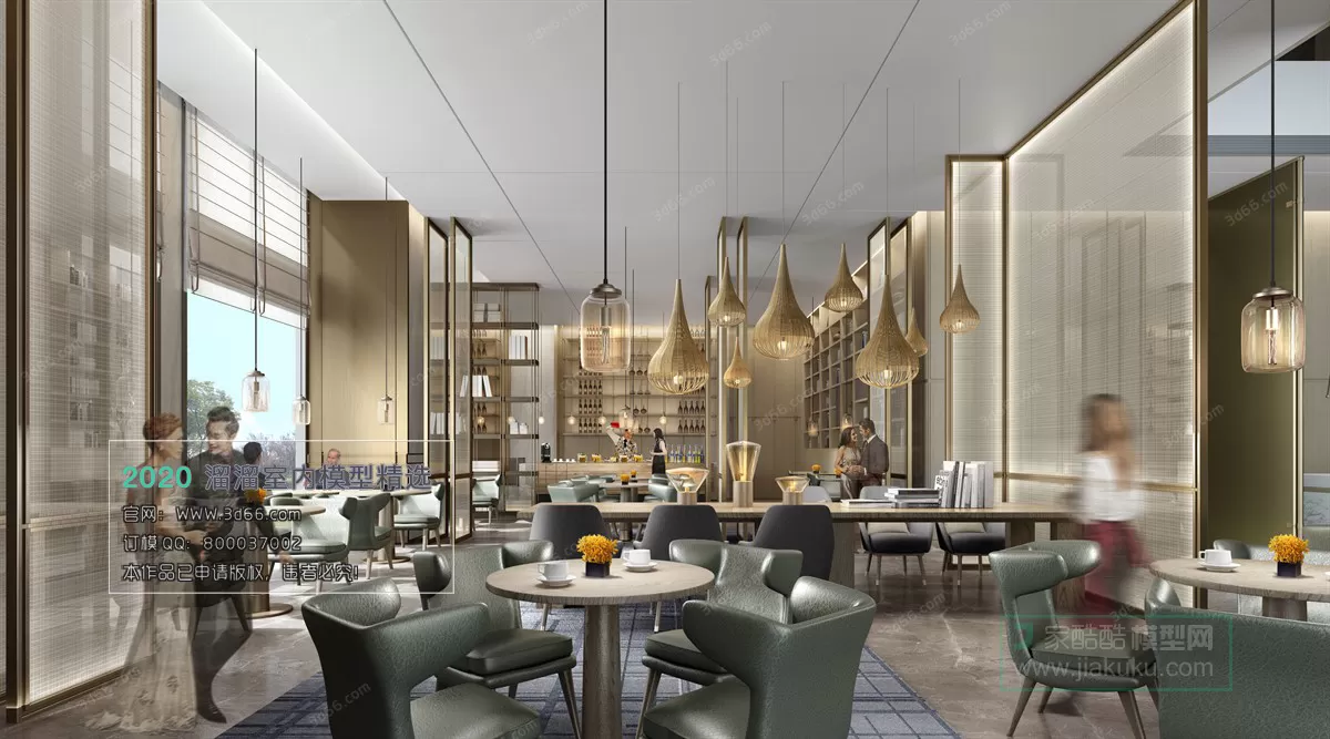 TEA HOUSE - HOTEL - 3D MODELS - 3DSKY FREE MODELS