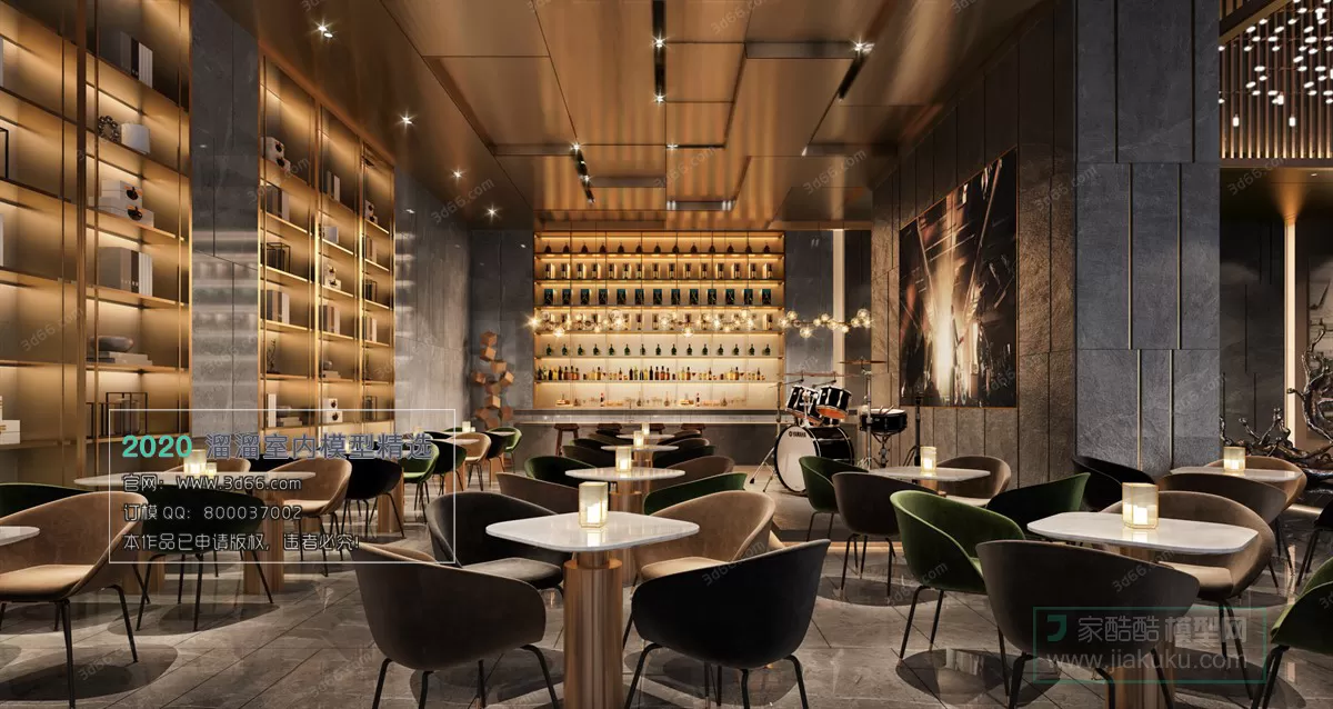 TEA HOUSE - HOTEL - 3D MODELS - 3DSKY FREE MODELS