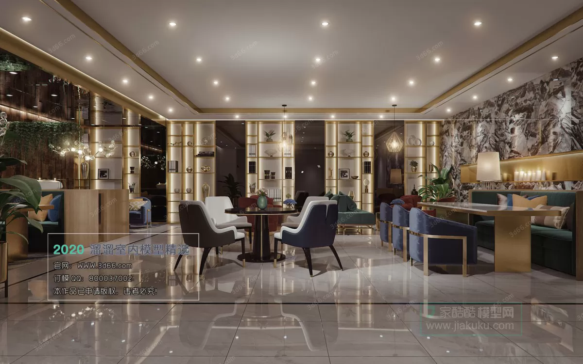 TEA HOUSE - HOTEL - 3D MODELS - 3DSKY FREE MODELS