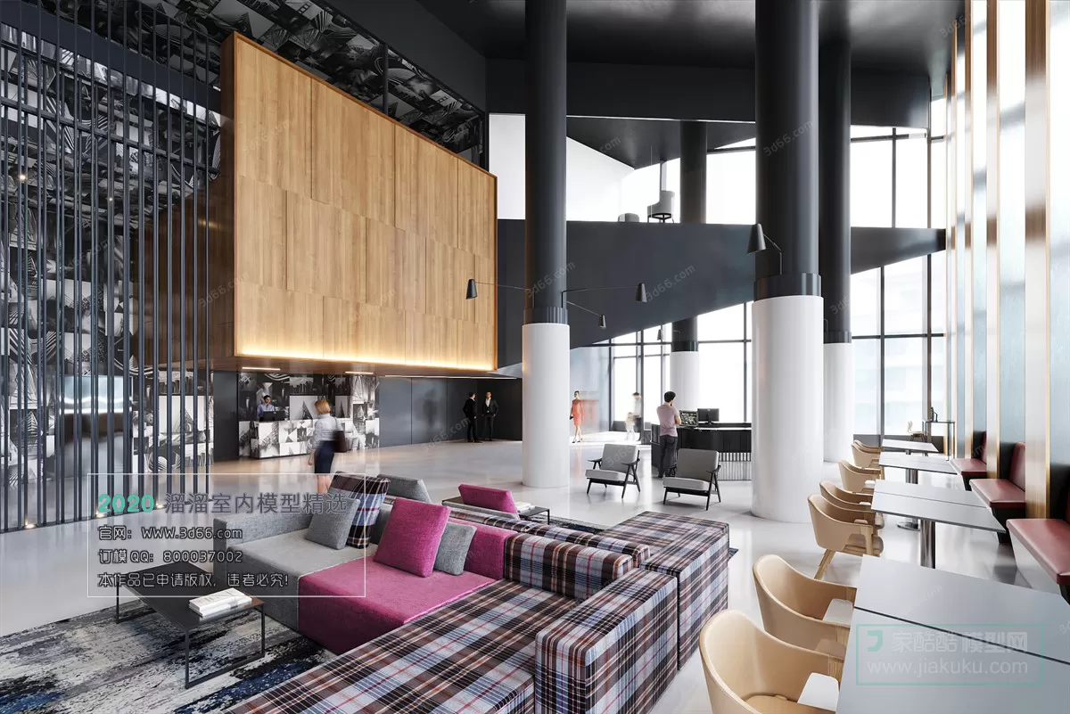 TEA HOUSE - HOTEL - 3D MODELS - 3DSKY FREE MODELS