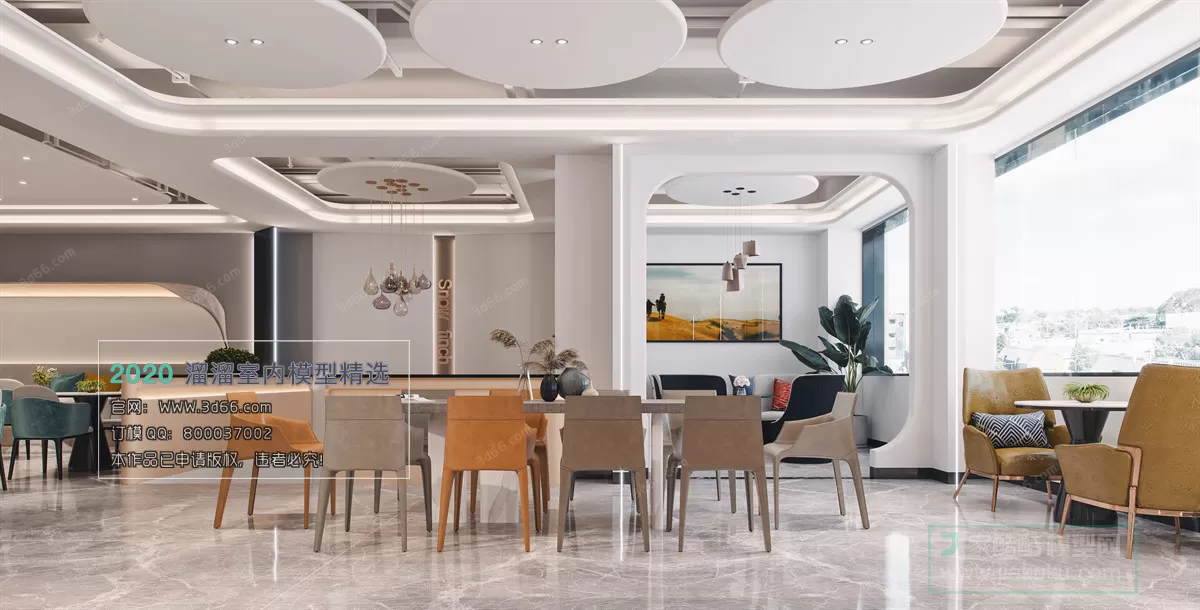 TEA HOUSE - HOTEL - 3D MODELS - 3DSKY FREE MODELS