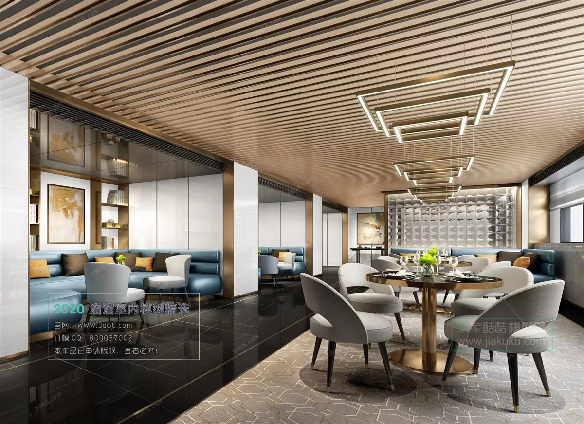 TEA HOUSE - HOTEL - 3D MODELS - 3DSKY FREE MODELS