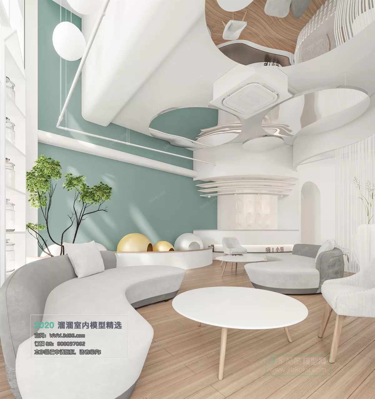 TEA HOUSE - HOTEL - 3D MODELS - 3DSKY FREE MODELS