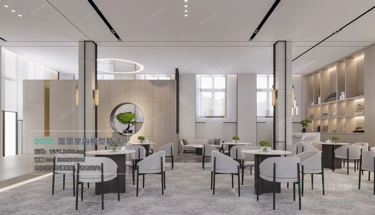 TEA HOUSE - HOTEL - 3D MODELS - 3DSKY FREE MODELS