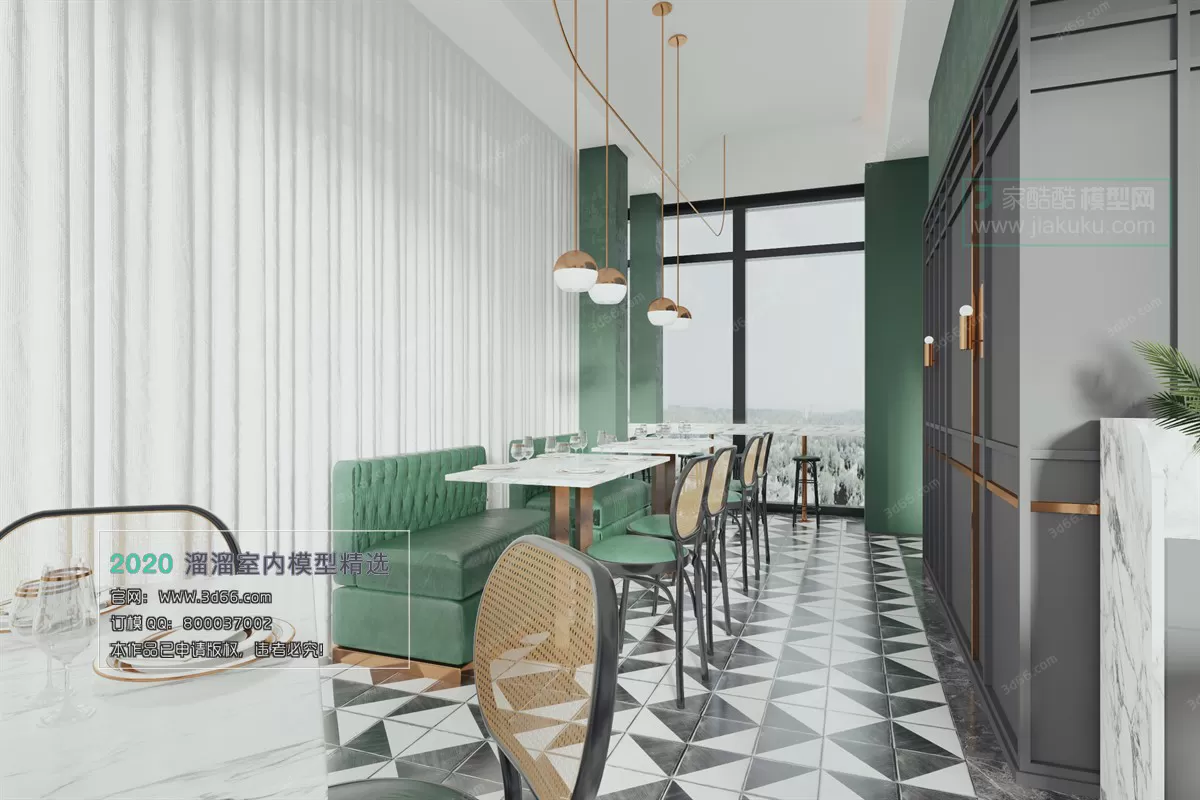 TEA HOUSE - HOTEL - 3D MODELS - 3DSKY FREE MODELS