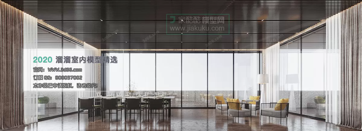 TEA HOUSE - HOTEL - 3D MODELS - 3DSKY FREE MODELS