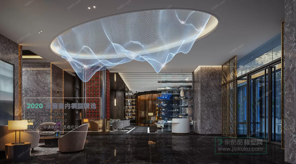 TEA HOUSE - HOTEL - 3D MODELS - 3DSKY FREE MODELS