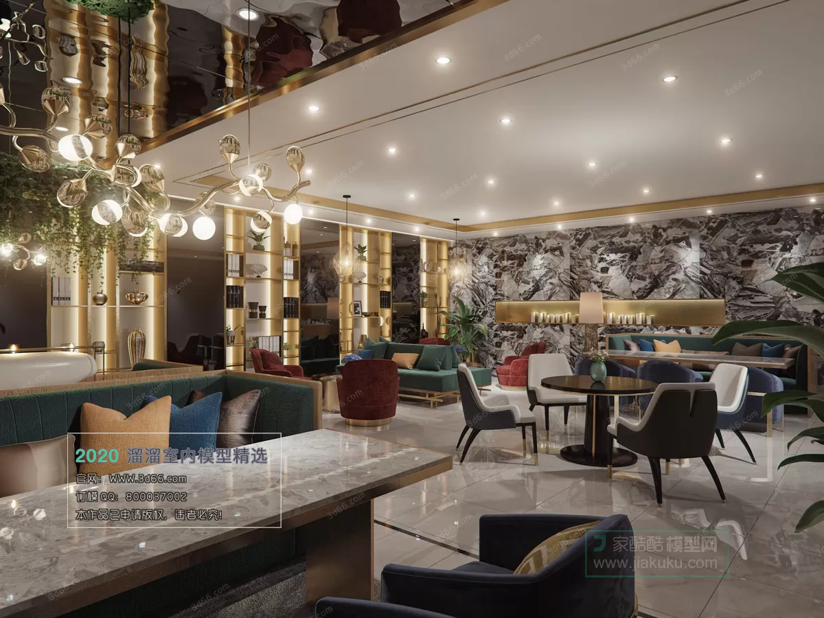 TEA HOUSE - HOTEL - 3D MODELS - 3DSKY FREE MODELS