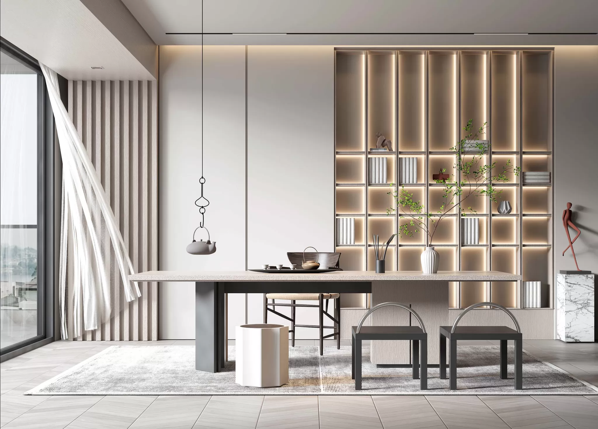 TEA ROOM - 3D SCENE - 403