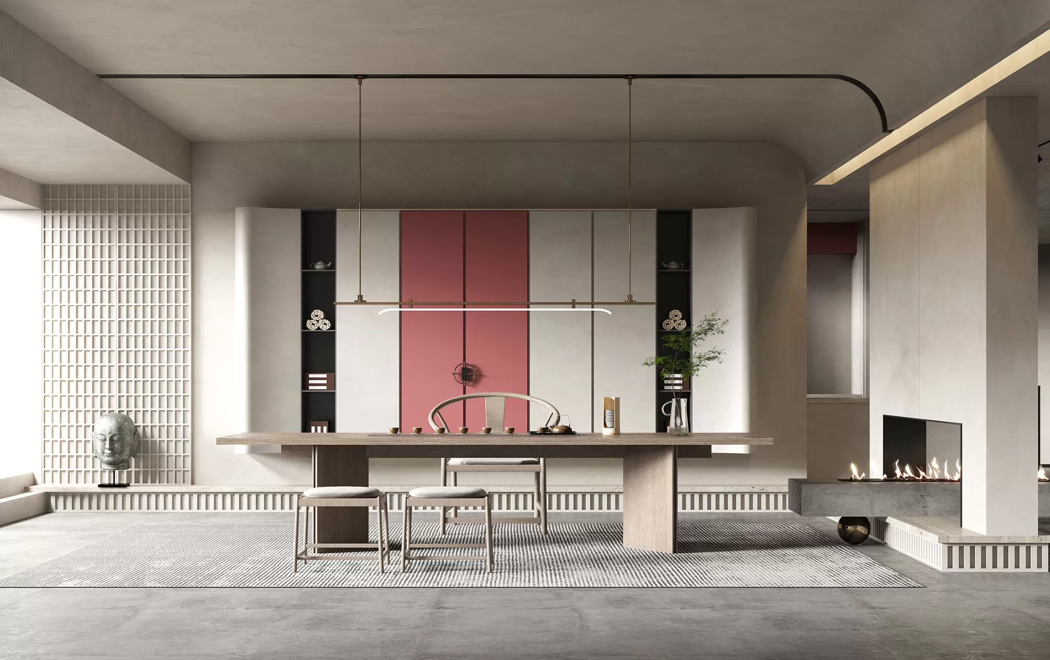 TEA ROOM - 3D SCENE - 434