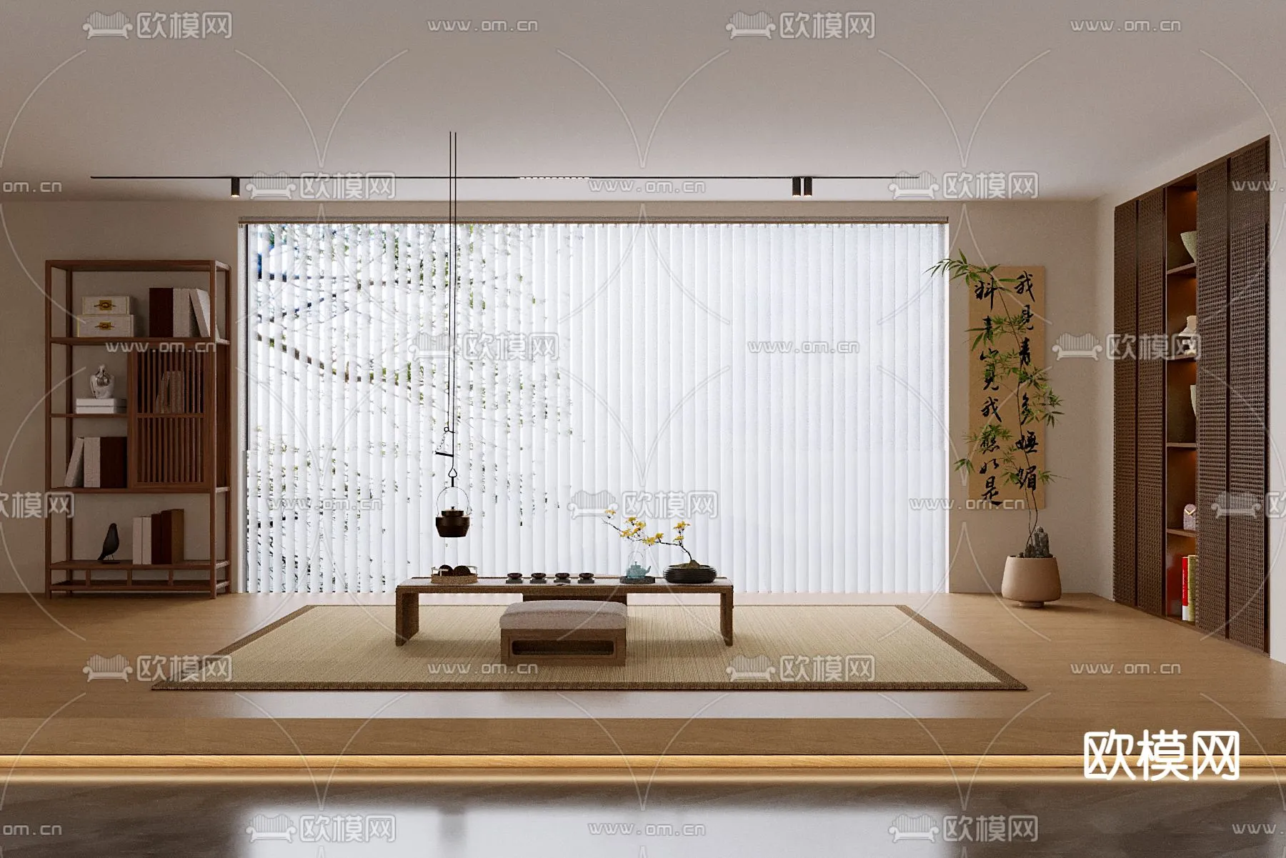 TEA ROOM - CORONA - 3D MODEL - 2459