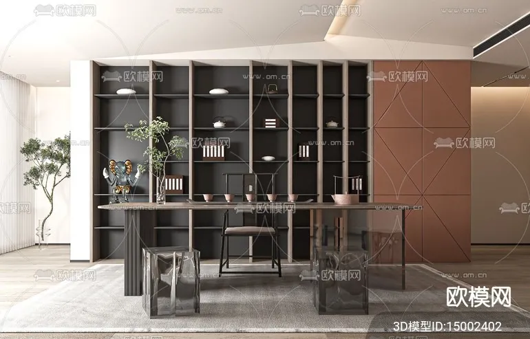 TEA ROOM - VRAY / CORONA - 3D MODEL - 2508