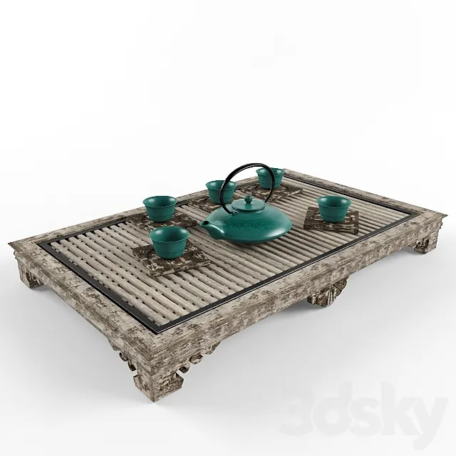 Tea table 3D Model