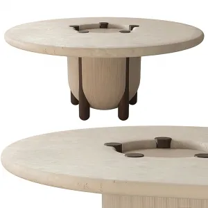Tea Table - Japan - Chinese Table - 3D Model - 055