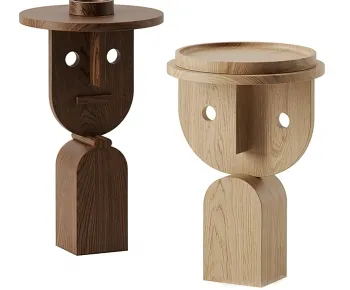 Tea Table - Japan - Chinese Table - 3D Model - 086