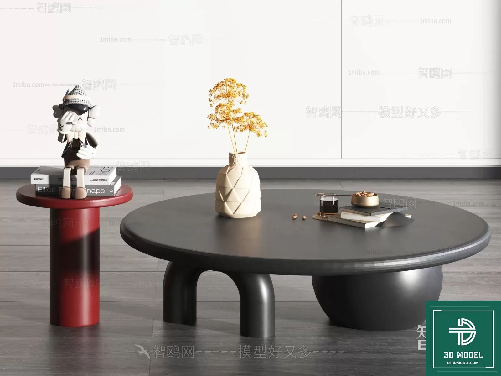 TEA TABLE – SOFA TABLE – 3D MODELS – 082