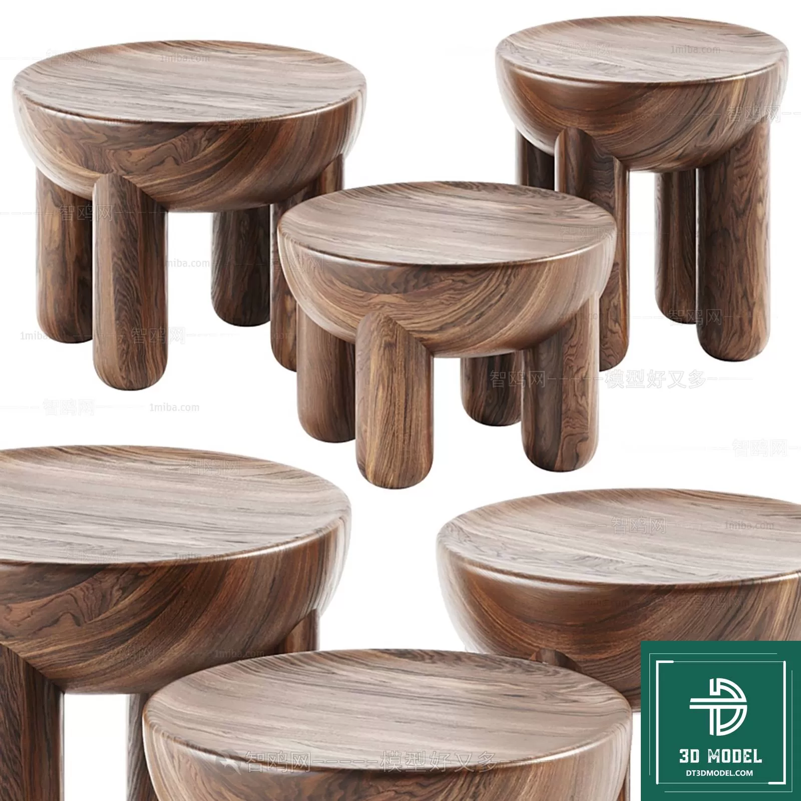 TEA TABLE – SOFA TABLE – 3D MODELS – 095