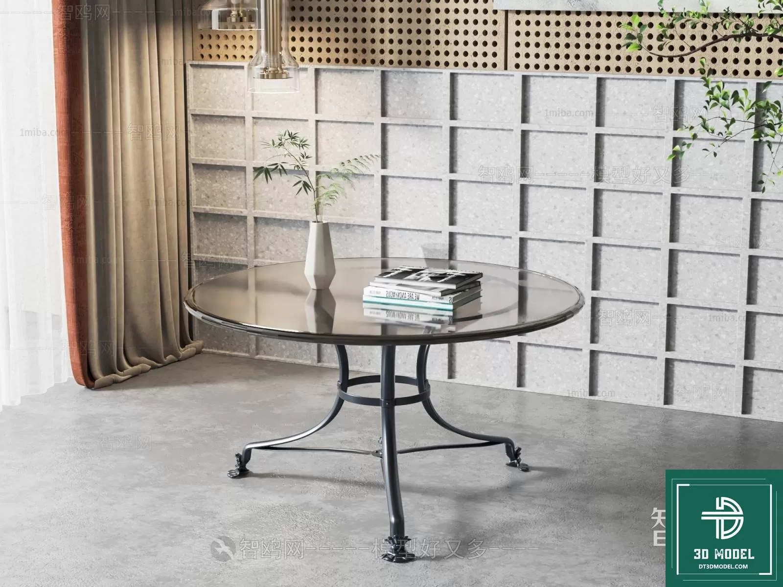 TEA TABLE – SOFA TABLE – 3D MODELS – 102
