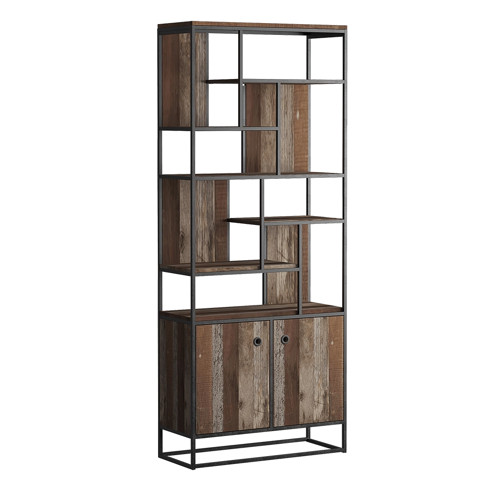 Teak House - Bookshelf Tuareg 3D Model