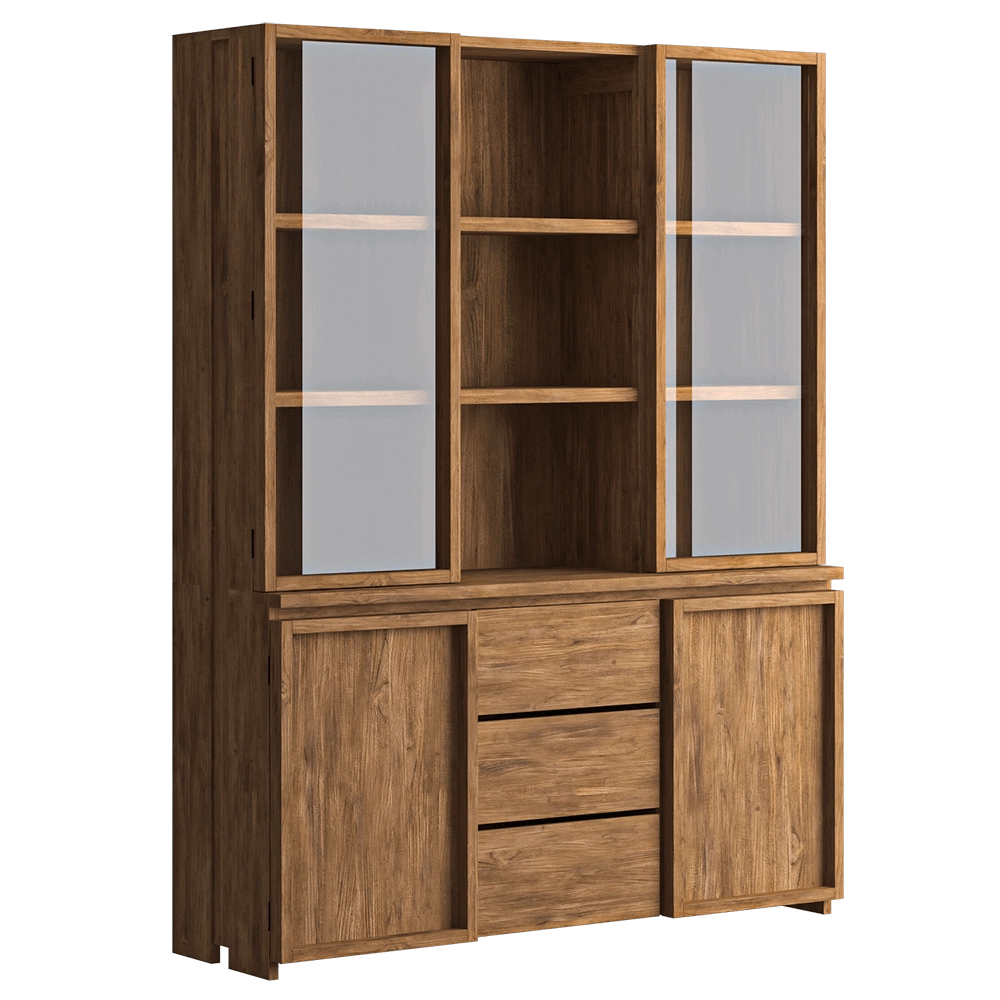 Teak House - Cabinet Fissure 3D Model
