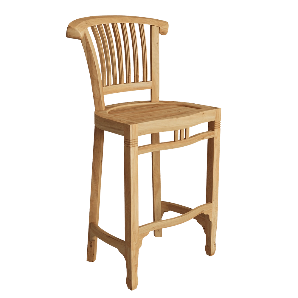 Teak House - Chair Big 3D Model