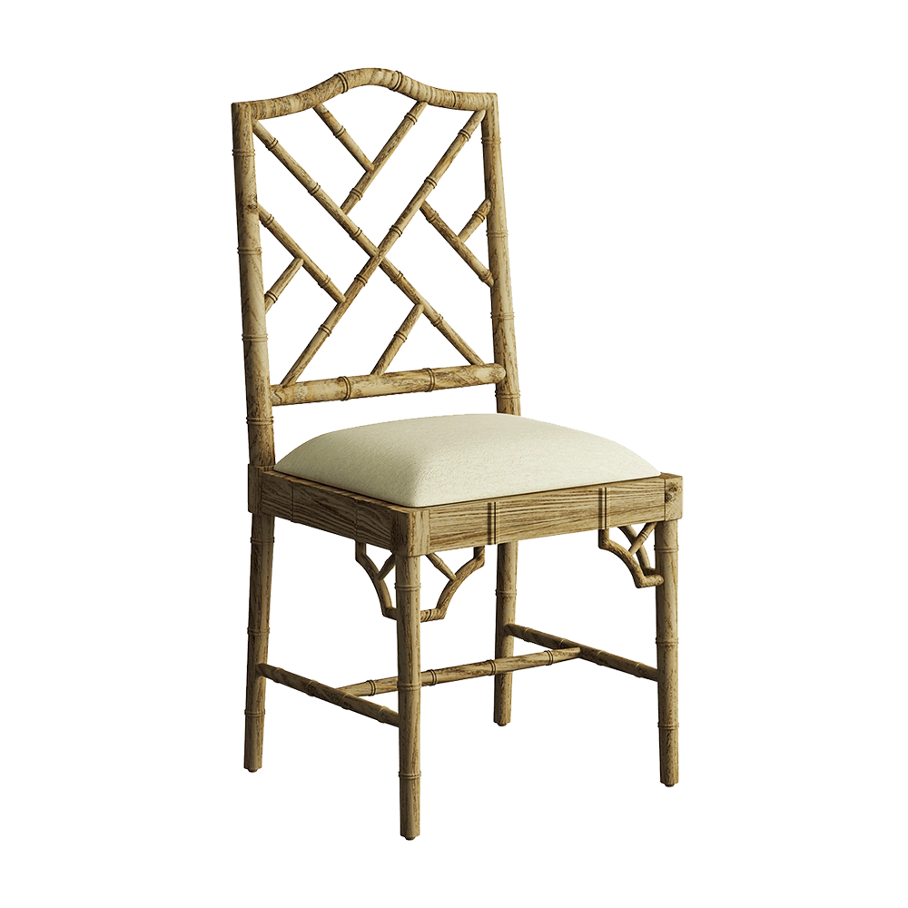 Teak House - Chair Chippendale 3D Model