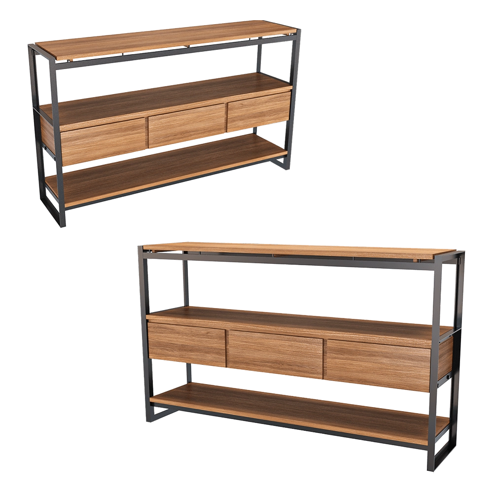 Teak House - Console table Fendy 150 3D Model