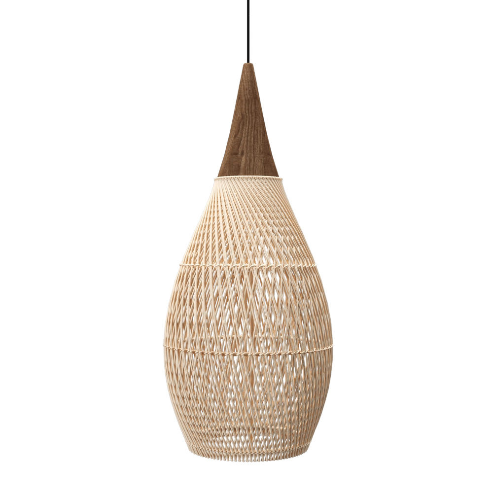 Teak House - Pendant lamp Horn Medium 3D Model