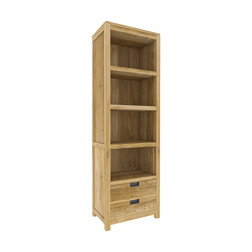 Teak House - Rack Concept with 2 drawers 3D Model