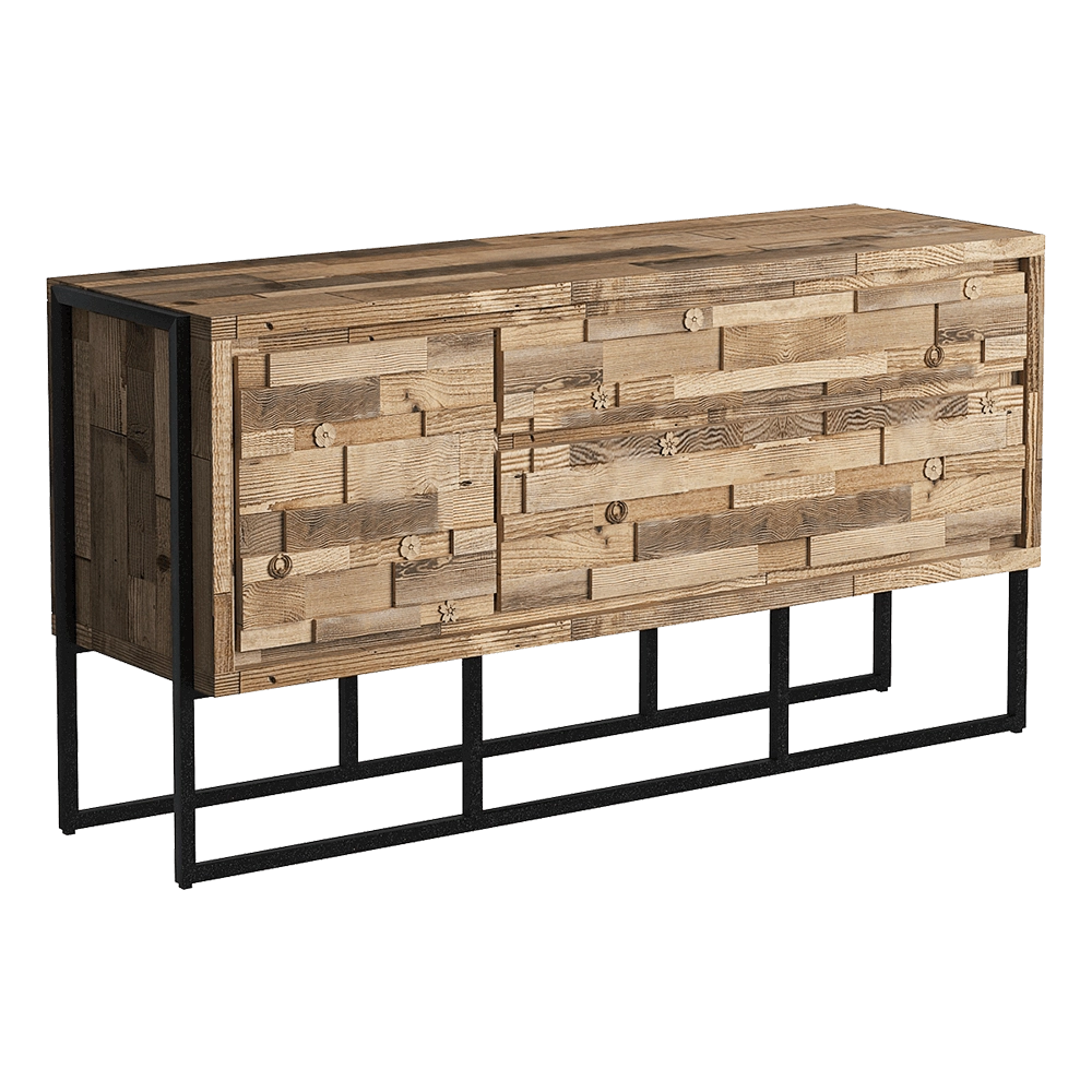 Teak House - Sideboard Carv'n 3D Model