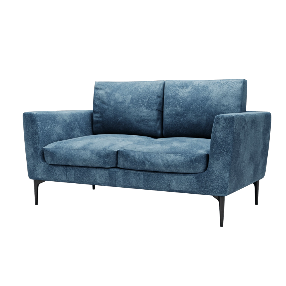 Teak House - Sofa 158 Nero 3D Model