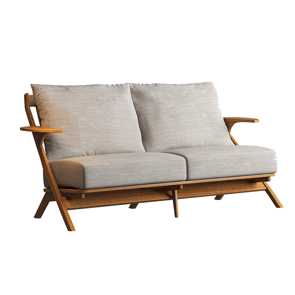 Teak House - Sofa Roppongi 3D Model