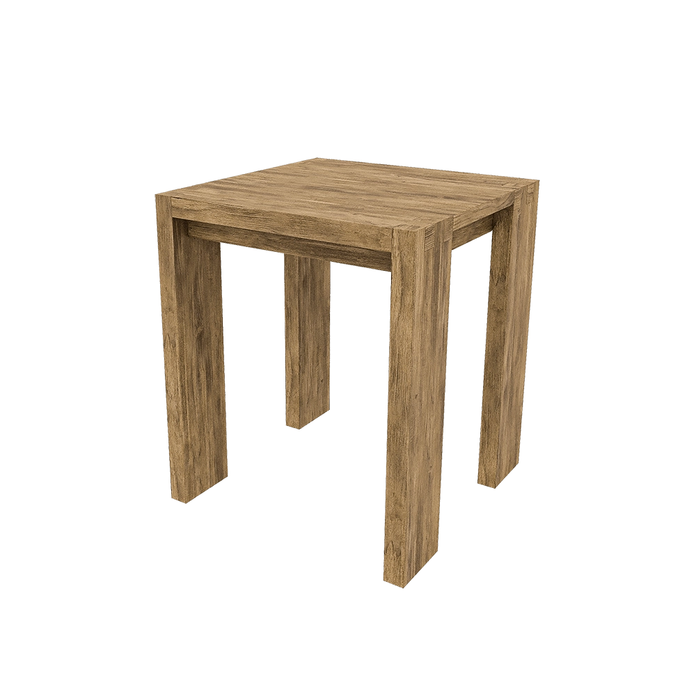 Teak House - Stool Fissure 3D Model