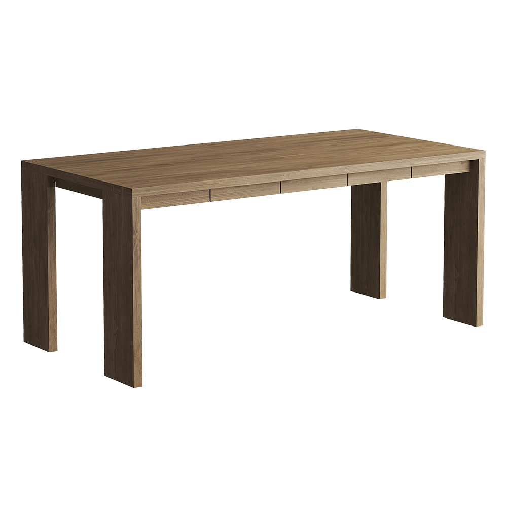Teak House - Table Fiss 180 3D Model