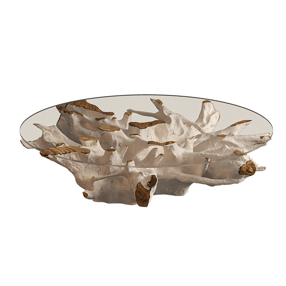 Teak House - Table Root 3D Model