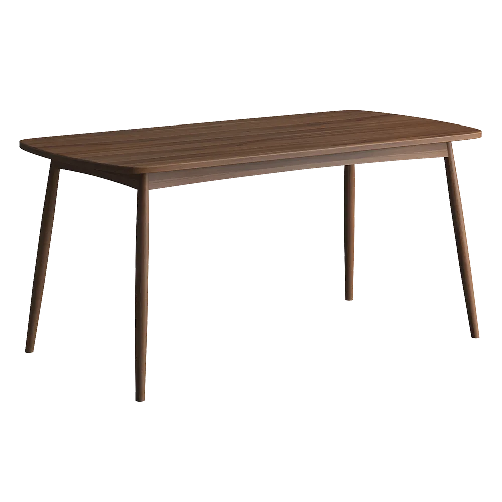 Teak House - Table Twist 160 3D Model