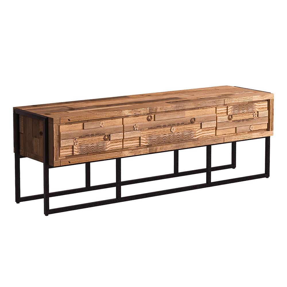 Teak House - TV stand Carv'n 3D Model