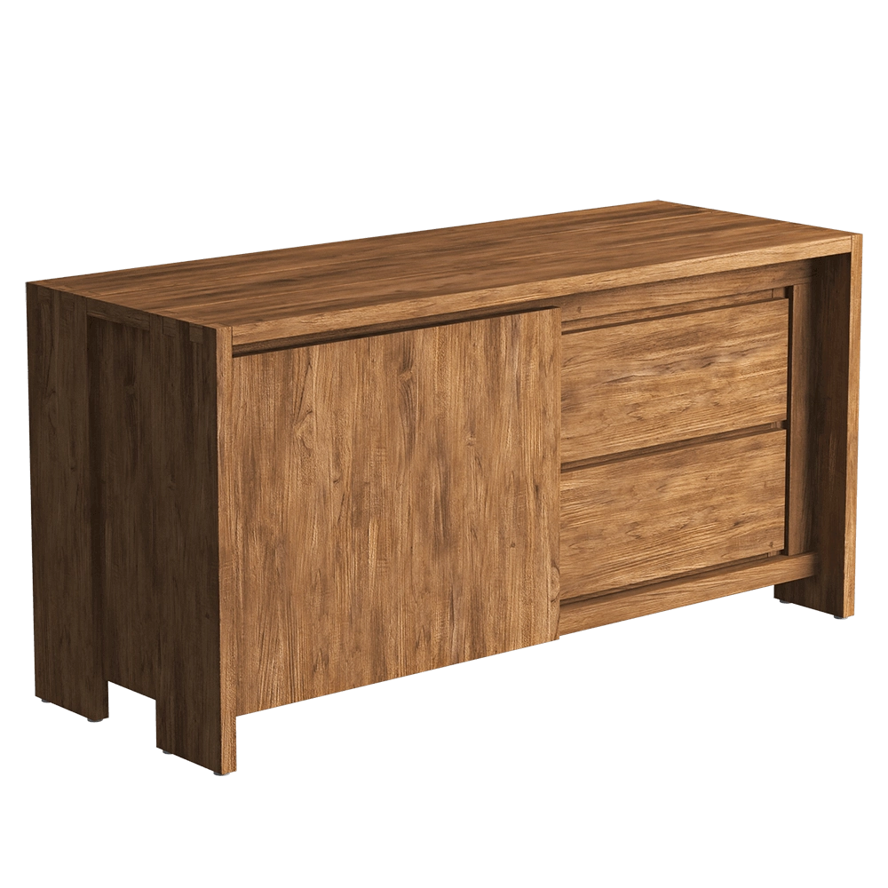 Teak House - TV stand Fisa 120 3D Model