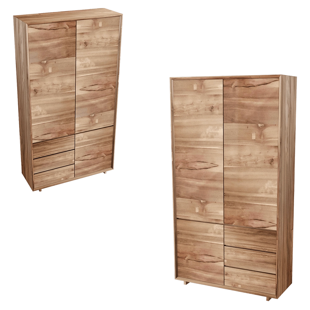 Teak House - Wardrobe Jodon 3D Model