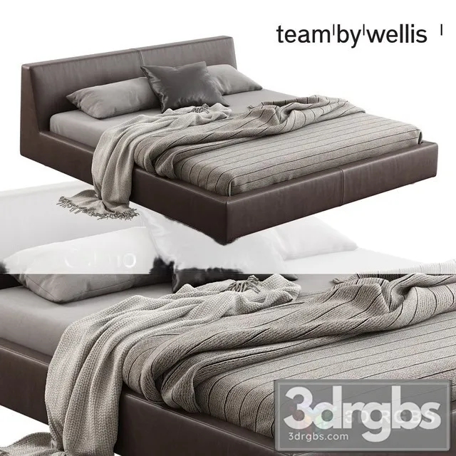 Team By Wellis  Calmo Bed 3D Model Free