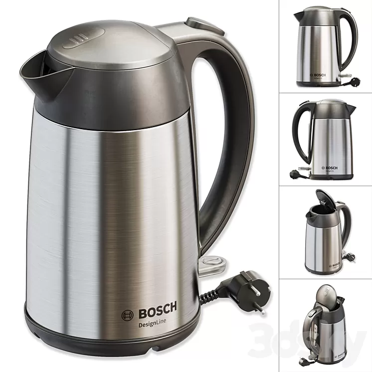 Teapot BOSCH_TWK3P420 / Electric kettle BOSCH_TWK3P420 3D Model