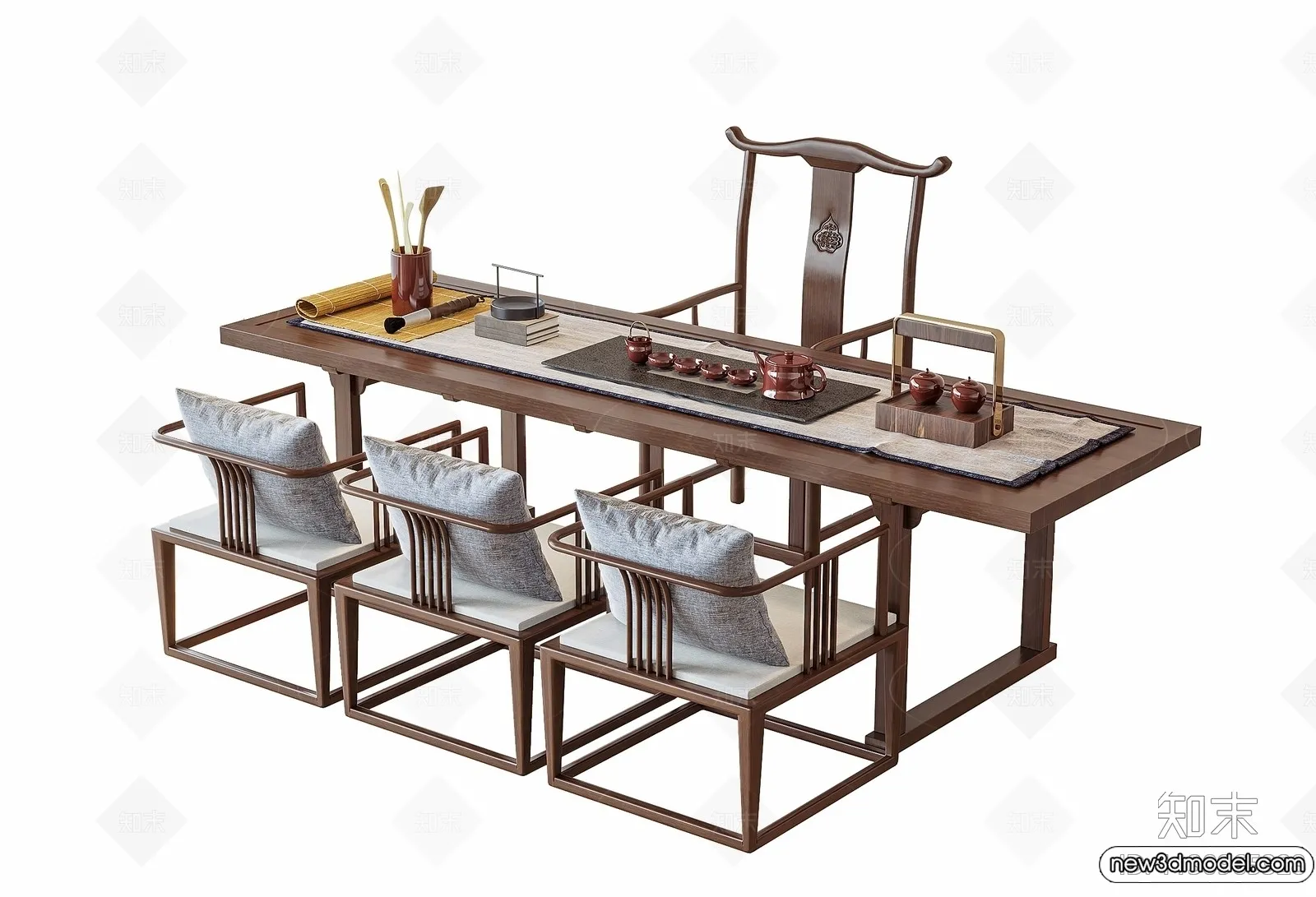 Tearoom - 3D Models - 3D Interior Scenes - 024