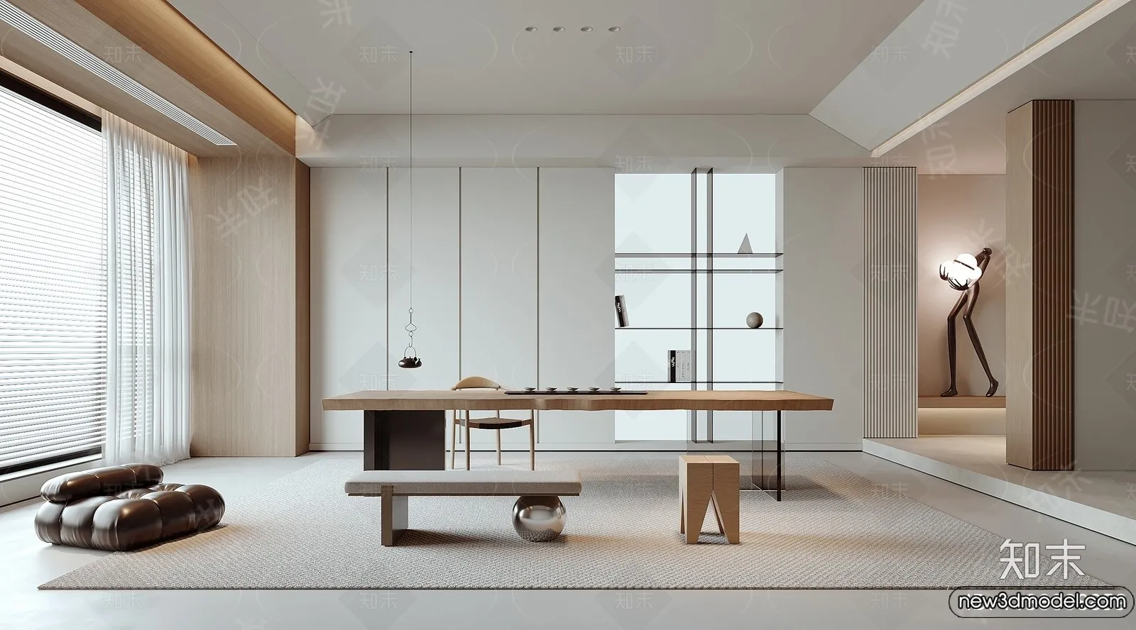 Tearoom - 3D Models - 3D Interior Scenes - 053