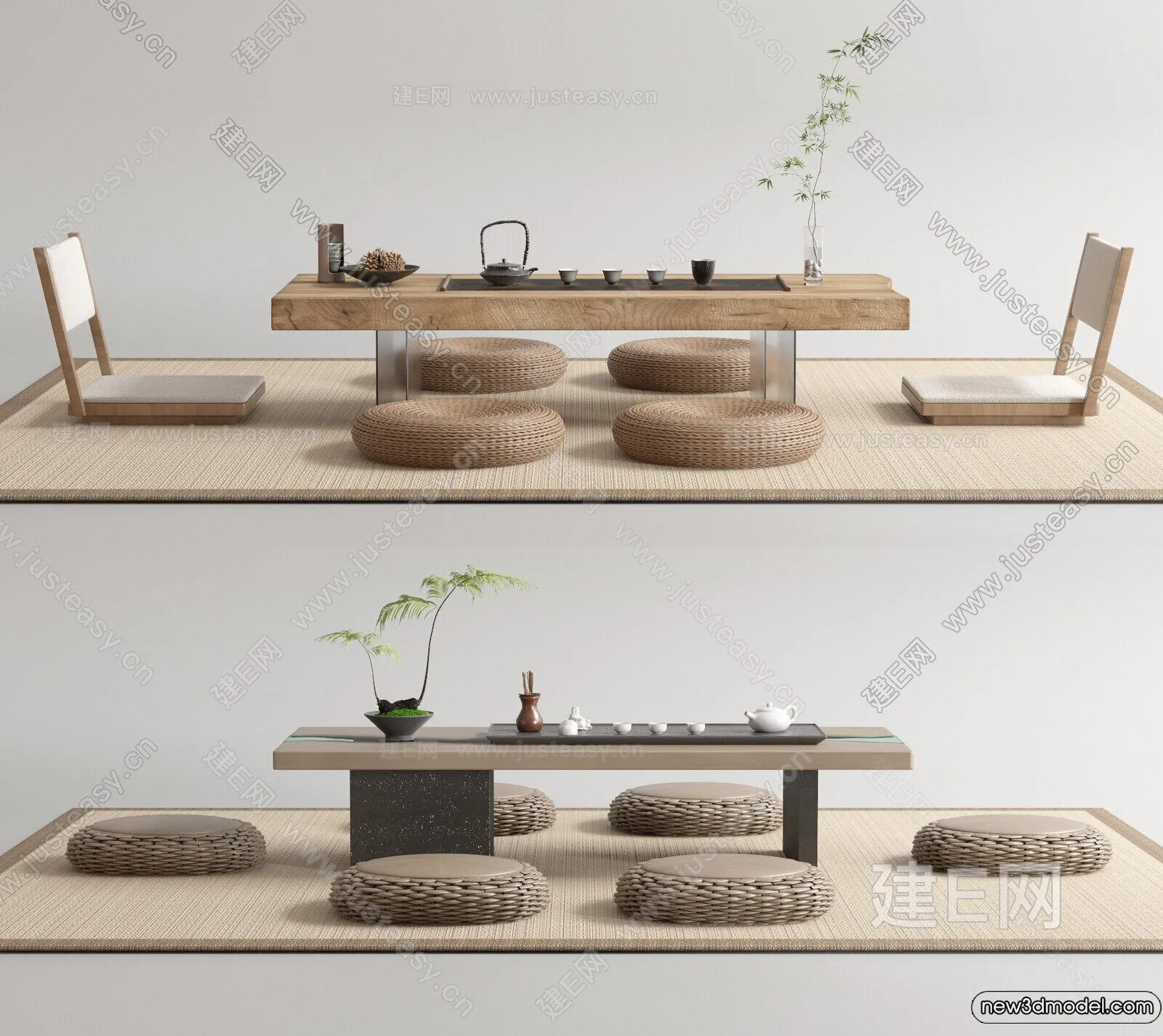 Tearoom - 3D Models - 3D Interior Scenes - 060