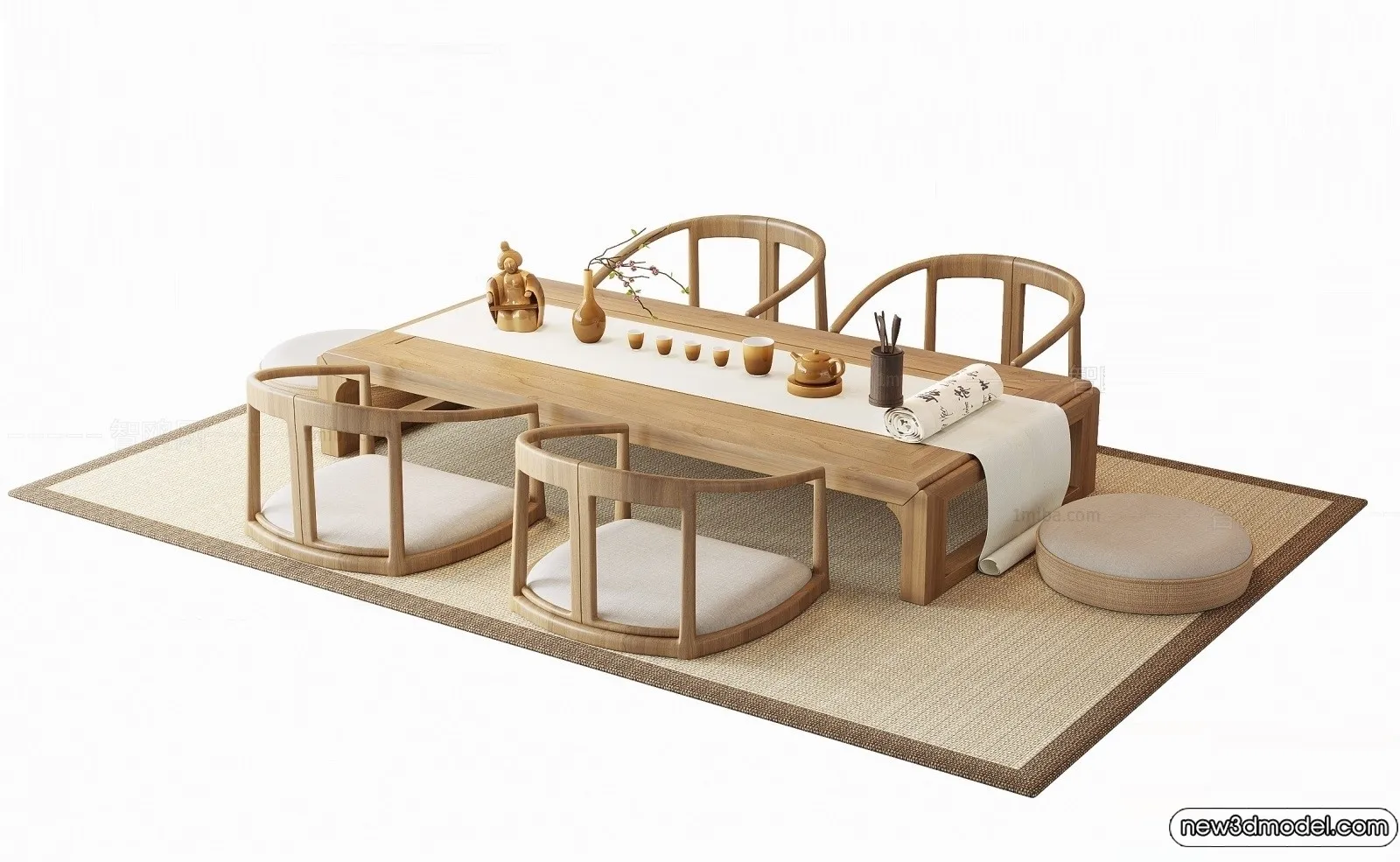 Tearoom - 3D Models - 3D Interior Scenes - 061