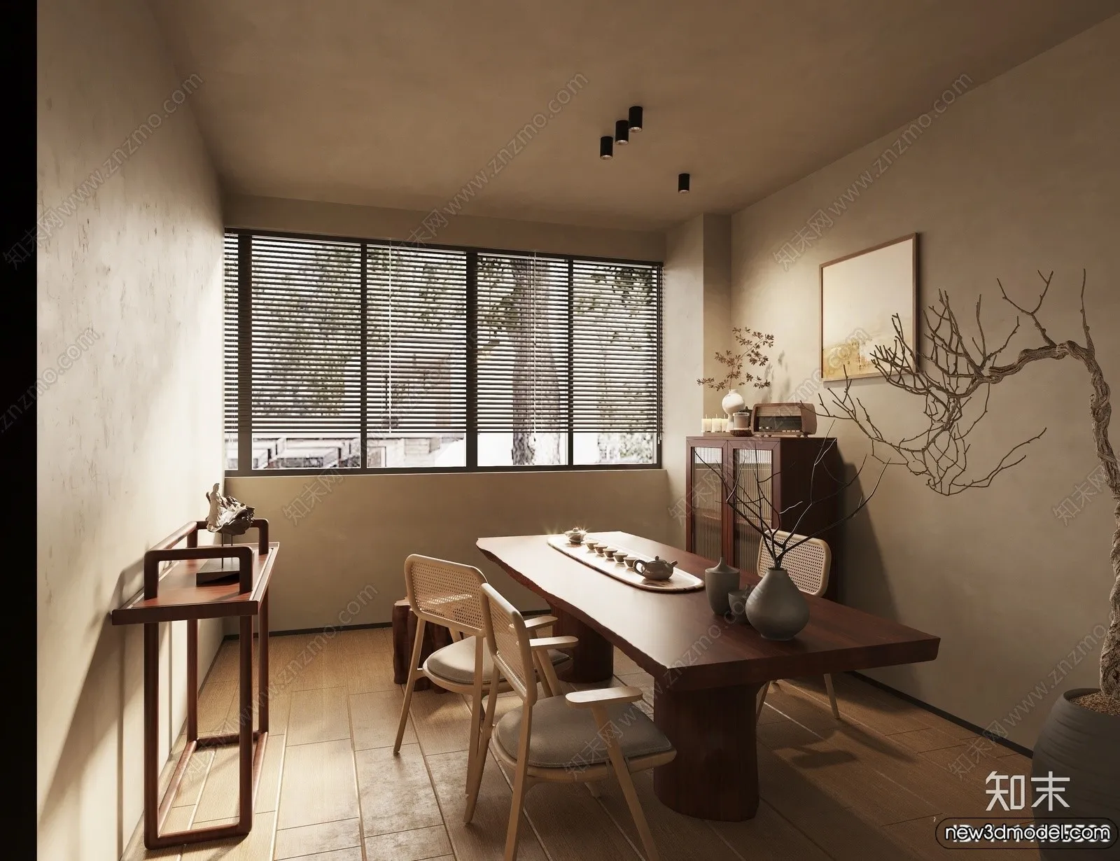Tearoom - 3D Models - 3D Interior Scenes - 062
