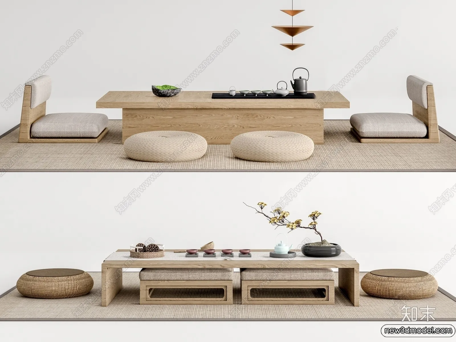 Tearoom - 3D Models - 3D Interior Scenes - 064